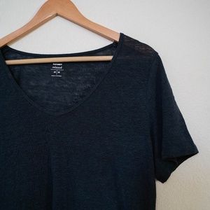 Navy Boy Friend Tee